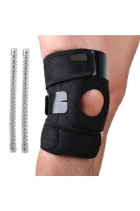 parapromed επιγονατίδα, ανατομική ελαστική αντιολισθητική ρυθμιζόμενη τοπική πίεση κατευθυντικοί ιμάντες ραβδιών διπλά ελατήρια