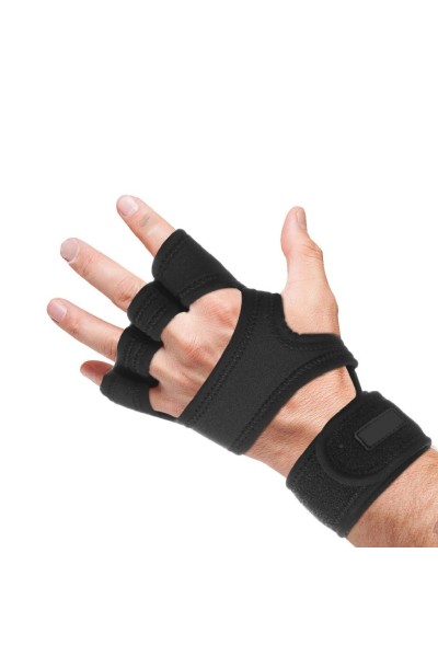 parapromed γάντια cross fit, training, υποστήριξης καρπού, άρσης βαρών, γυμναστικής, νεοπρένιο, ενισχυμένο με στρώση σιλικόνης