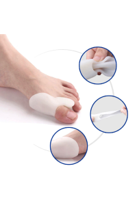 parapromed corrector gel διαχωριστικά δακτύλων, σωστή ευθυγράμμιση, ανακούφιση κάλων, προστατευτικό κότσι Hallux valgus