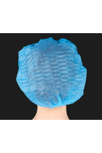 Σκουφάκια Μίας Χρήσης 100 τεμ. Non Woven Ακορντεόν 21” με Διπλό Λάστιχο